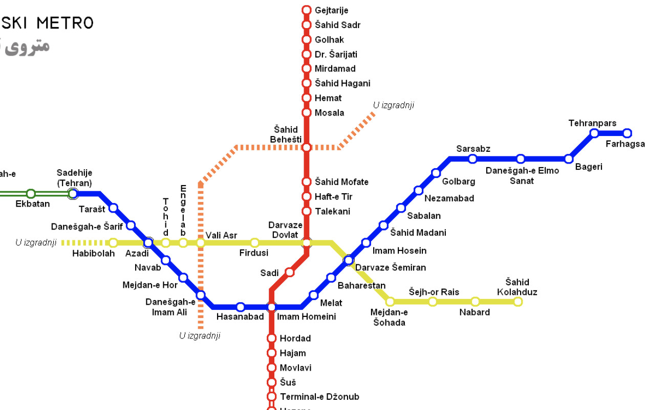 Tehran metro Transport Wiki