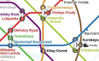 Moscow Metro Map