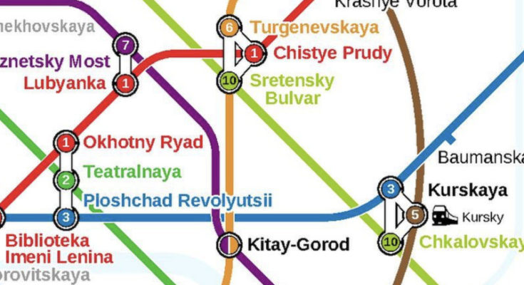 Moscow Metro Map