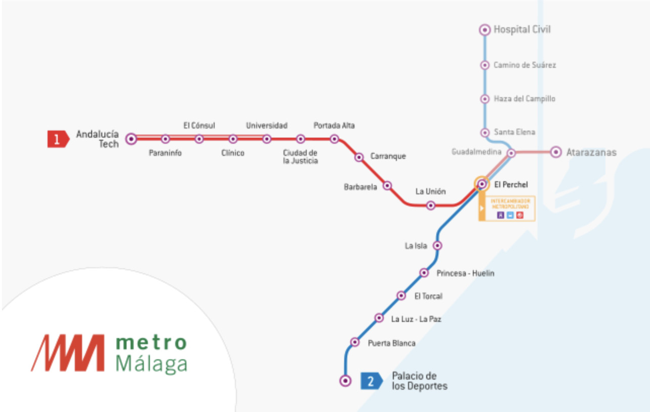 Metro Malaga Map &nocache=1