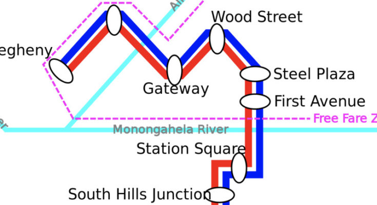 pittsburgh metro, the t