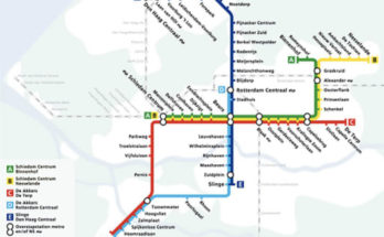 rotterdam metro map