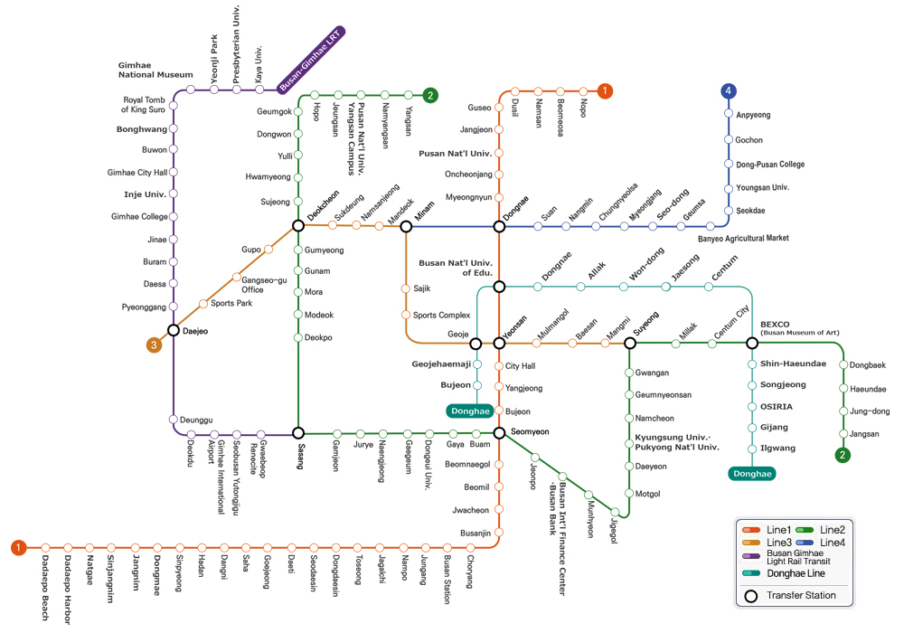 busan metro map