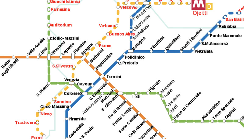 Arriba 71 Imagen Mapa Metro Roma Pdf Viaterramx