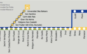 metro plama mayorca