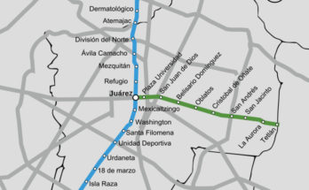 Guadalajara Mexico Metro Map