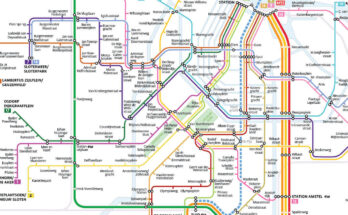 Amsterdam Metro Map