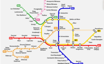 bucharest metro map