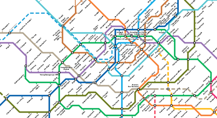 seoul metro map